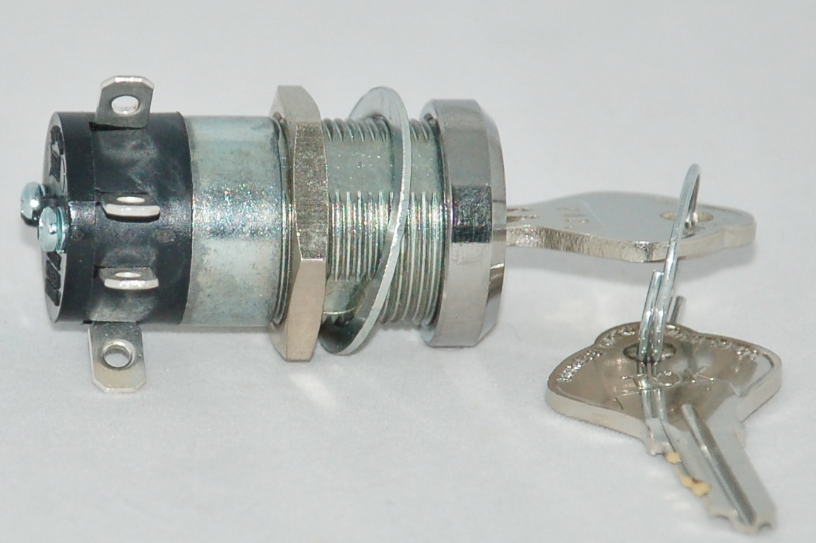 Key Switch Doublepole 2 position offon maintained P2/3FDC201