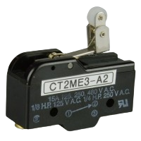 Saia-Burgess CT2ME3-A2 Microswitch with 1-way roller lever