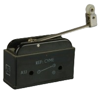 Saia-Burgess CYME Microswitch with 1-way roller lever actuator