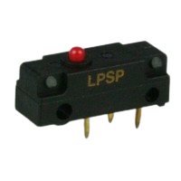 Saia-Burgess LPSP low profile series subminiature  Microswitch with plain plunger