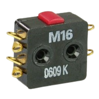 OBSOLETE Saia-Burgess M16 10A miniature Microswitch with plain plunger