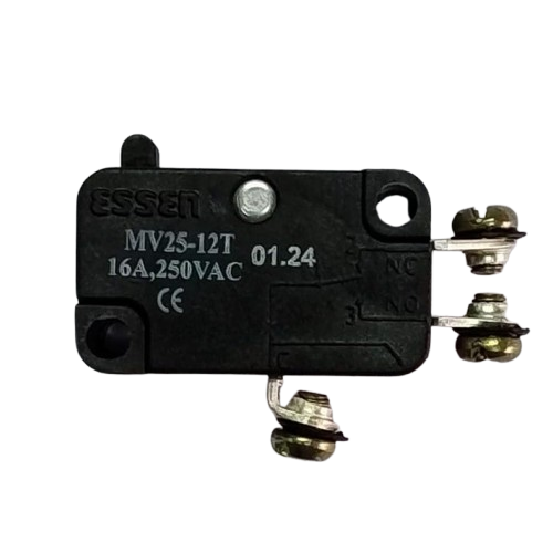 Essen MV25-12T high-temperature miniature Microswitch with plain plunger actuator