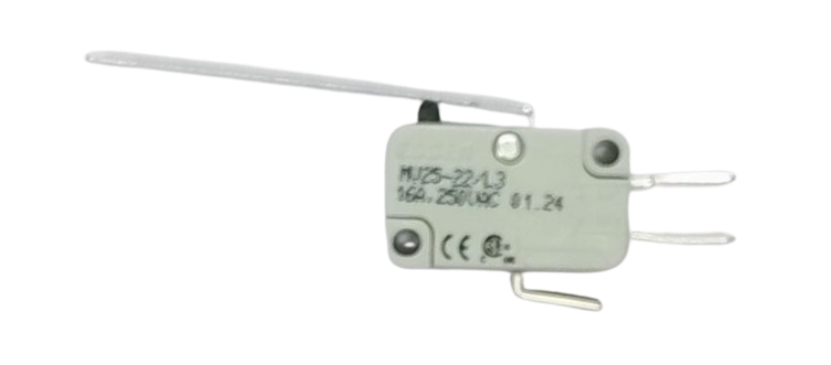 Essen MV25-22L3 16A miniature Microswitch with 51mm lever actuator