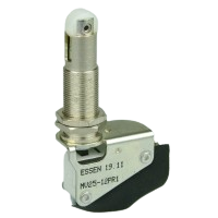 Essen MV25-12PR1 16A miniature Microswitch with screw terminals & 42mm inline roller actuator