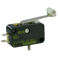 Saia XGG3-88-S21 15A miniature Microswitch with 28mm roller lever