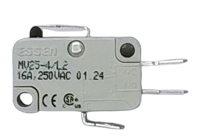 Essen MV25-4L2 16A miniature Microswitch with 27mm plain lever actuator