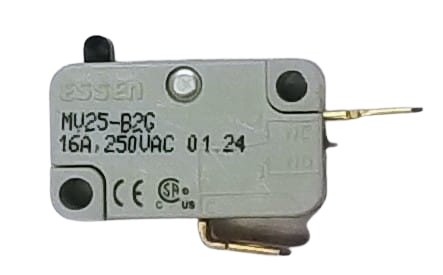 Essen MV25-B2G 16A miniature Microswitch with plain plunger actuator