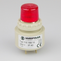 Werma 24vu red continous tone Buzzer