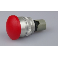 TH4 30mm dia Mushroom Cap red latching switch...