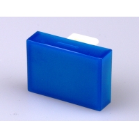 TH 15 x 21mm flat opaque blue lens for 18 x 2...