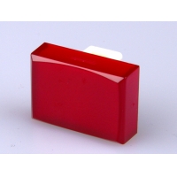 TH 15 x 21mm concave opaque red Lens for 18 x...