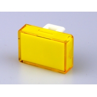 TH 14 x 20mm flat transparent yellow lens for...