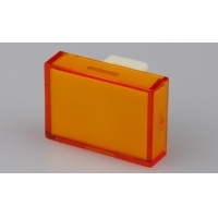 TH 15 x 21mm opaque orange flat lens for 18 x...