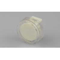 TH 18mm dia transparent white flat lens for 1...