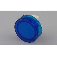 TH 18mm dia transparent blue flat lens for 18...