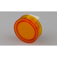 TH 18mm dia transparent orange flat lens for ...