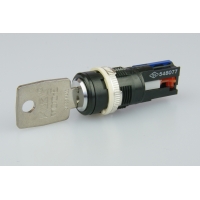 TH25 25mm dia IP65 E-Key Switch - 2 position ...