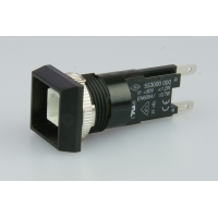 TH25 18 x 18mm tapered bezel signal lamp body...