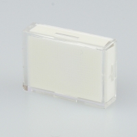 15 x 21mm IP67 transparent white flat lens fo...