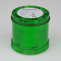 Werma 12-240v IP65 green permanent light Elem...