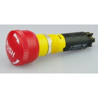 TH8 27mm diameter emergency stop switch 'twis...