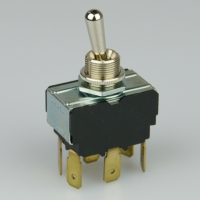 Eaton 2 pole 10a on-on maintained Toggle Swit...
