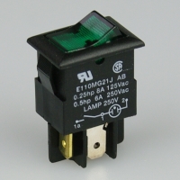 Eaton 240v illuminated green Rocker Switch