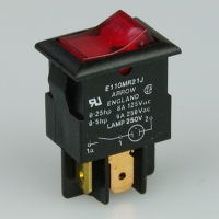 Eaton 240v illuminated red Rocker Switch