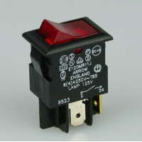 Eaton 110v illuminated red Rocker Switch