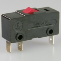 Wedge actuator microswitch