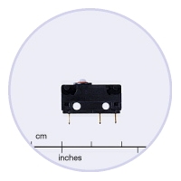 Saia-Burgess subminiature 5a microswitch with...