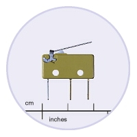 Saia 5a subminiature microswitch with plain l...