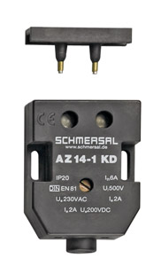 Schmersal 1 normally closed Door Contact. Actuator = AZ07/14B/18
