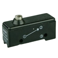 Essen MR-34B 15A Microswitch with low-profile spring plunger