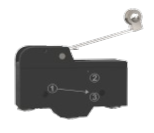 Essen MTCRM-26R 15A Microswitch with 40mm reverse roller lever actuator