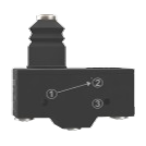 Essen MTPC-27 15A Microswitch with cowled plunger actuator