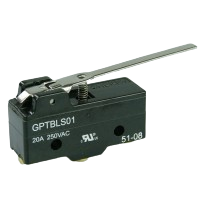 ZF GPTBLS01 15A Microswitch with 63mm lever & screw terminals