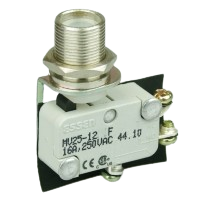 Essen MV25-12F 16A miniature Microswitch with pushbutton actuator