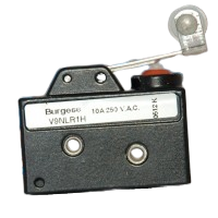 Saia-Burgess V9NLR1H 10A Microswitch with 32.3mm roller lever actuator