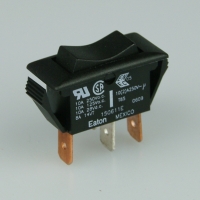 Rocker Switch - 1P Momentary - Blk/Blk