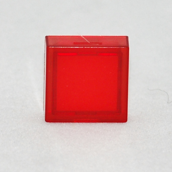 Lens - Flat - Red