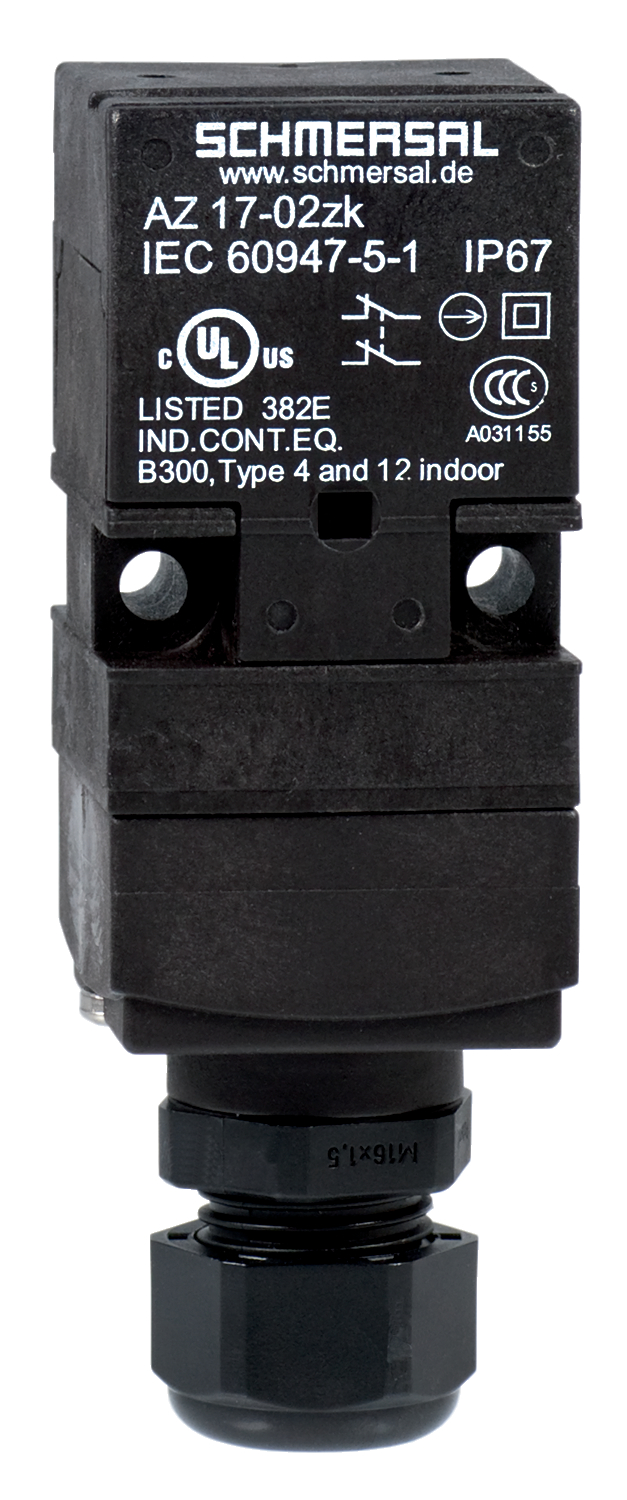 Schmersal AZ 17-11ZRK Safety Switch (with separate actuator - order separately)