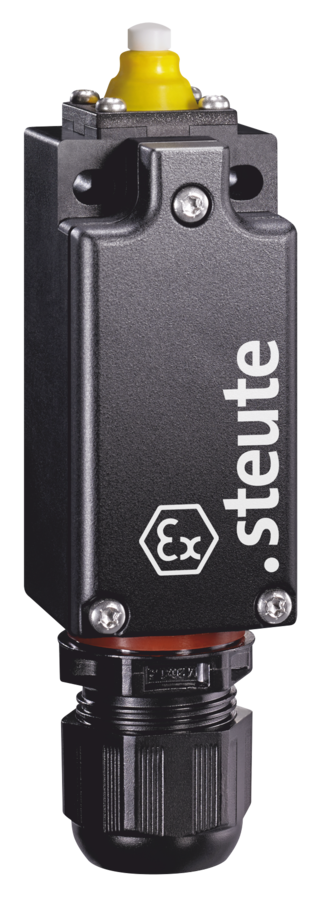 Steute Ex ES 97 W-02-60C Ex Position Switch with safety function & plunger with collar W