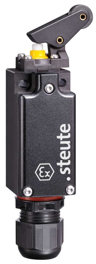 Steute Ex ES 97 WPH-11-60c Ex Position Switch with safety function & parallel roller lever with collar WPH