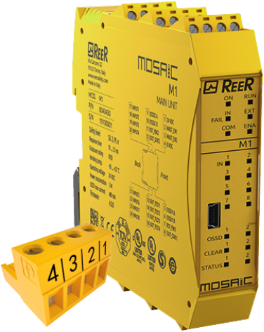 Reer M1 Mosaic PLC Central Module (screw term.blocks)