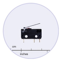 Saia-Burgess V4NCST7A1 5a sealed Microswitch with 18mm lever 