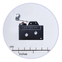 Saia-Burgess V9NLR1 10a sealed Microswitch with 32.3mm roller lever 